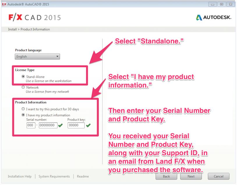 autocad for mac product serial number